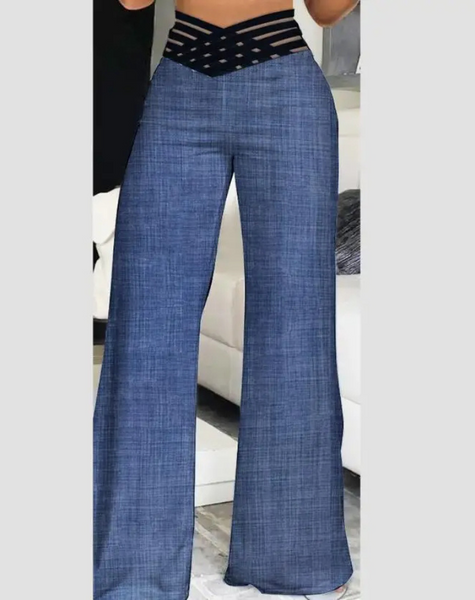 LeRoxy | Chic Hoge Taille Elegante Damesbroek | Comfortabele Pasvorm & Stijlvol Design