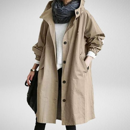 LeRoxy | Waterdichte Halflange Regenjas voor Dames | Winddicht & Ademend