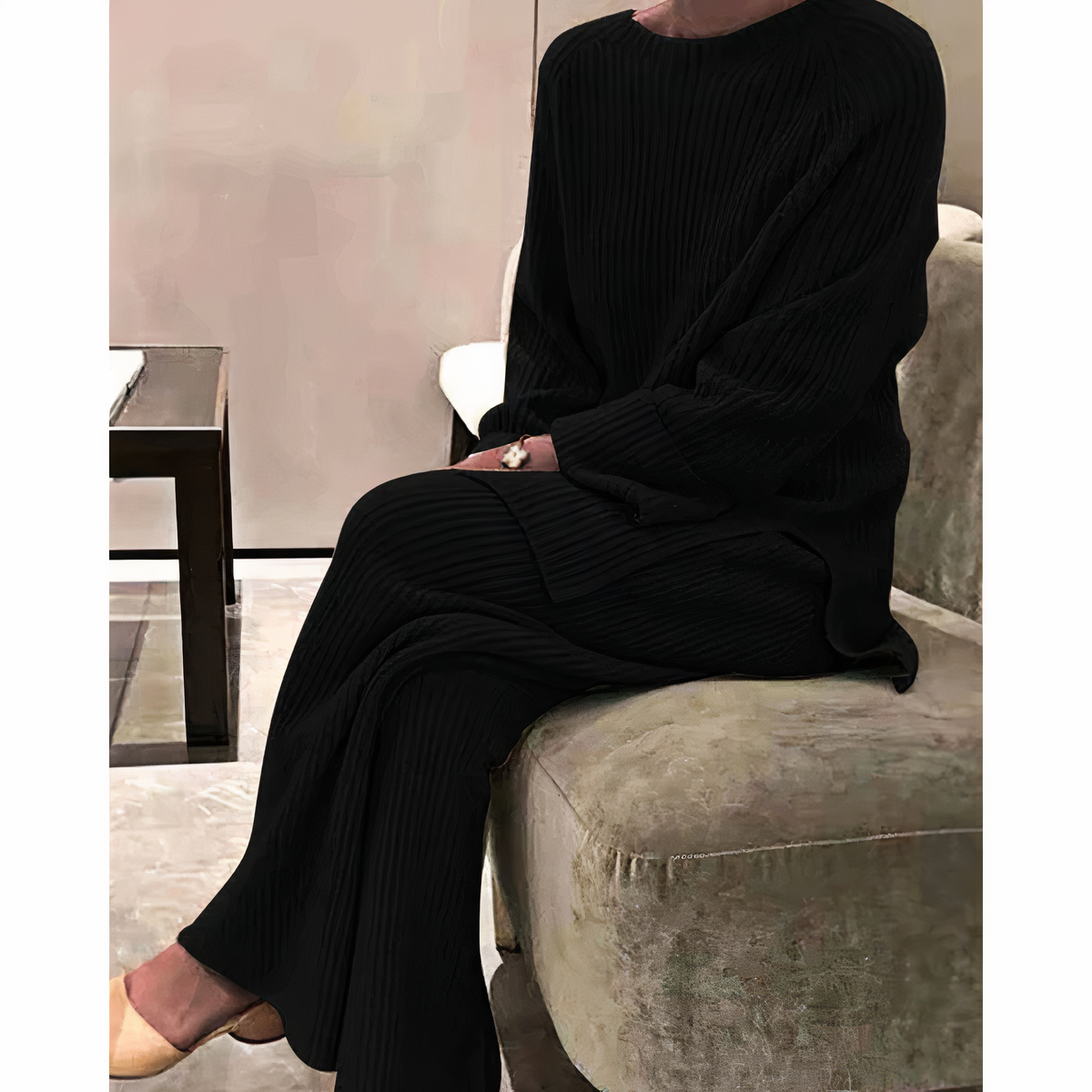 LeRoxy | Casual Gebreide Trui en Broek Set | Comfortabele Knitwear
