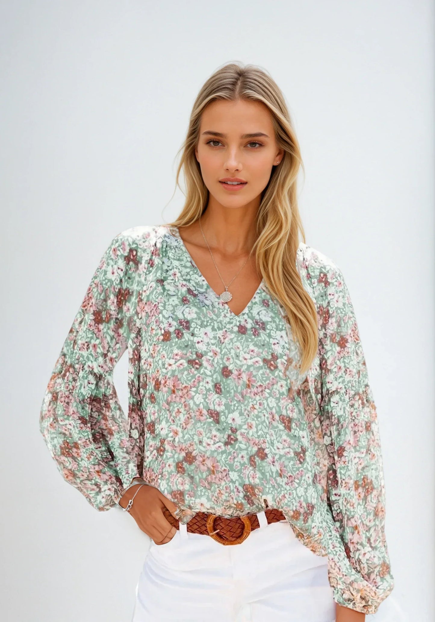 LeRoxy | Damesblouse met Bloemenprint | Elegant en Comfortabel