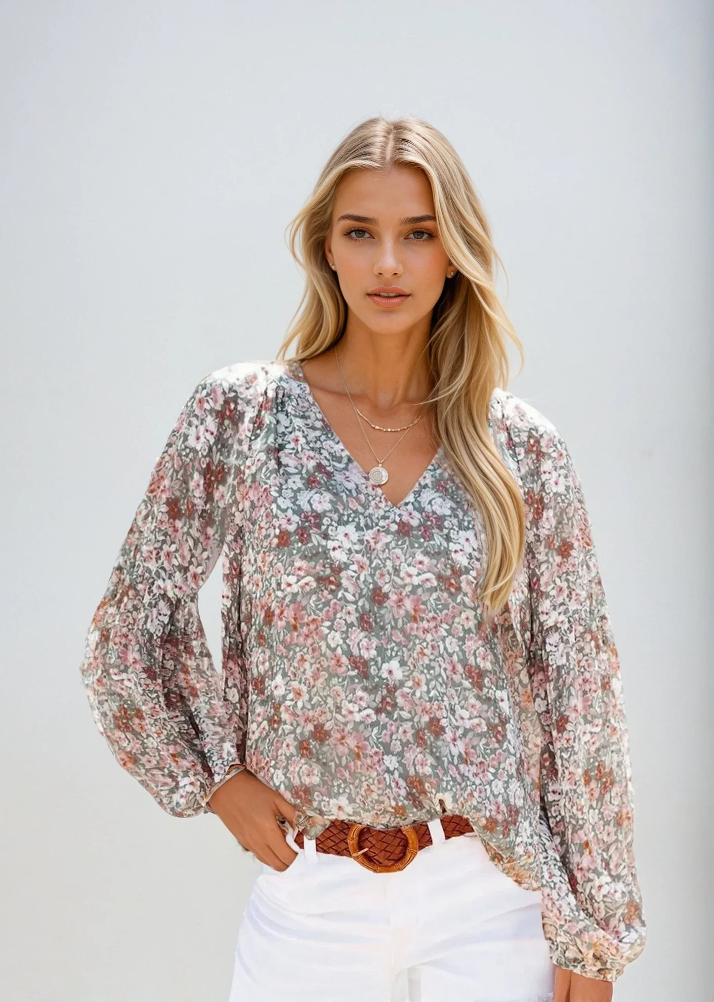 LeRoxy | Damesblouse met Bloemenprint | Elegant en Comfortabel