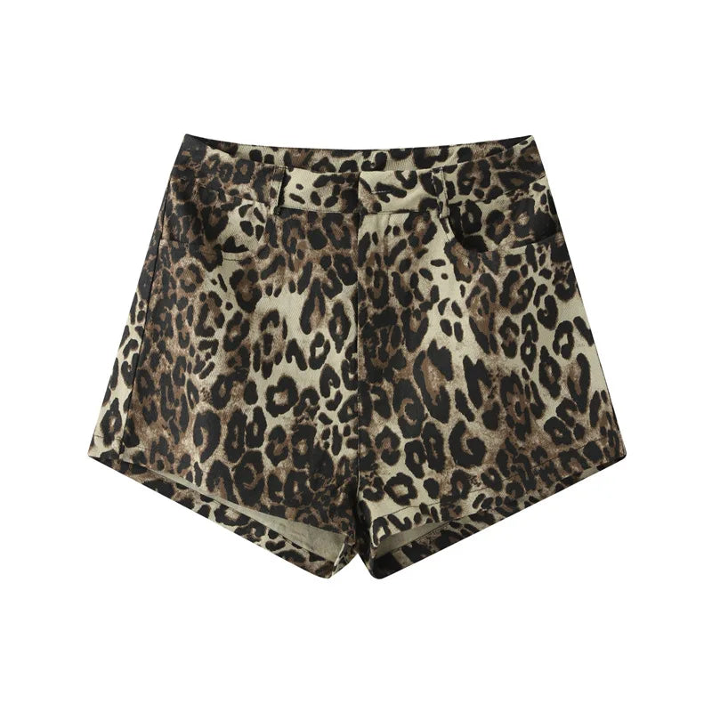 LeRoxy | Luipaard Shorts: De Must-Have Zomerbroek voor een Trendy Lente & Zomer Look