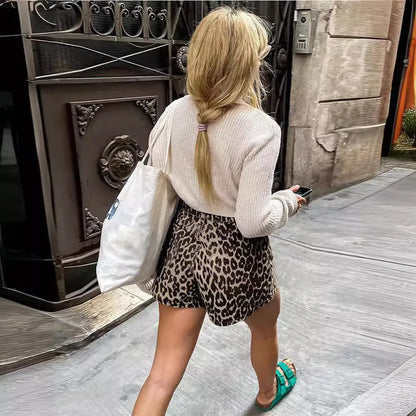 LeRoxy | Luipaard Shorts: De Must-Have Zomerbroek voor een Trendy Lente & Zomer Look