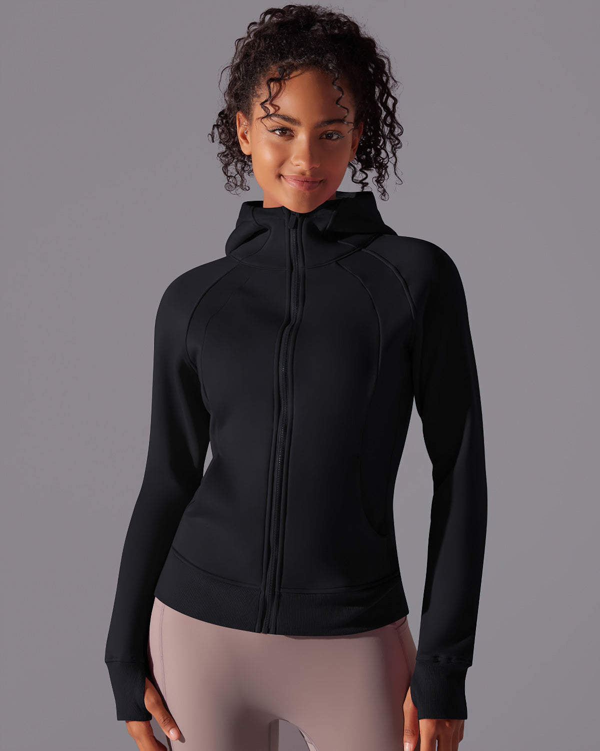 LeRoxy | Hoodie Jas | Lichtgewicht Softshell Damesjas in Zwart