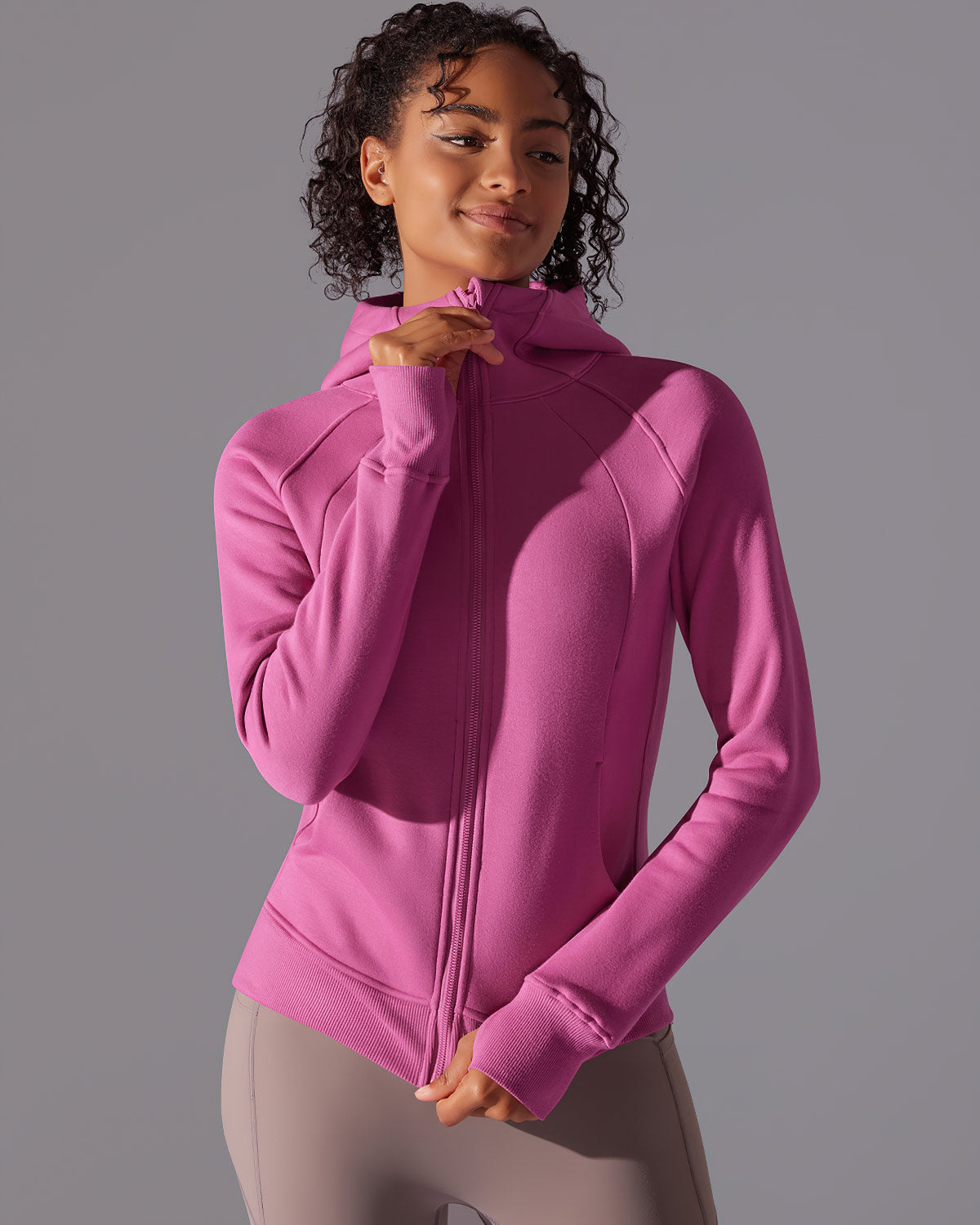 LeRoxy | Gewatteerde Jas met Kap | Rose Pink | Stijlvolle & Comfortabele Damesjas