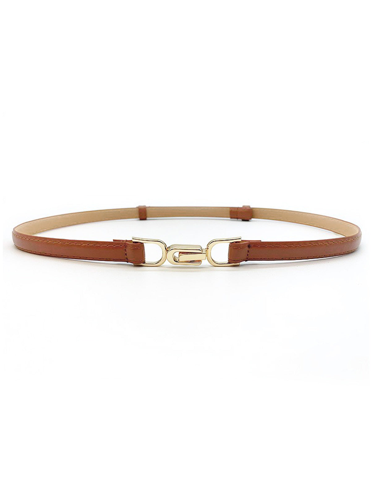 LeRoxy | Sluit Je Ogen Leren Riem | Stijlvolle en Duurzame Leren Riem voor Dames