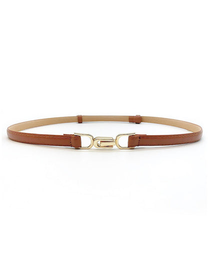LeRoxy | Sluit Je Ogen Leren Riem | Stijlvolle en Duurzame Leren Riem voor Dames