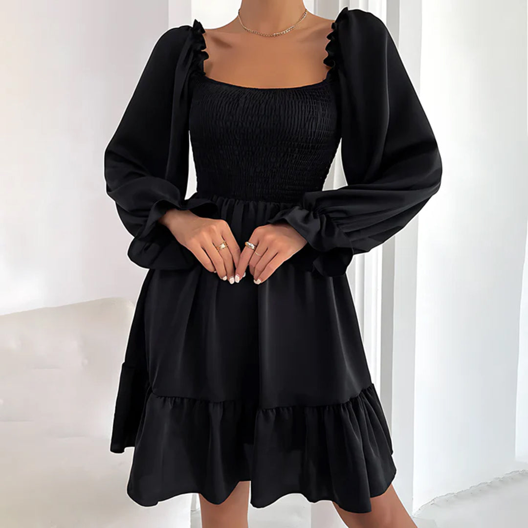 LeRoxy | Elegante Zomerjurk met Ruches | Luchtige & Stijlvolle Damesjurk
