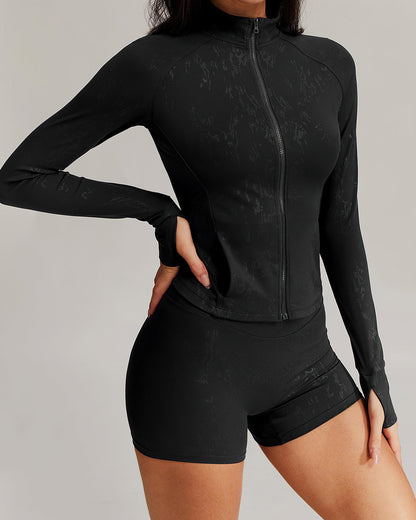 LeRoxy | Sportjack | Stijlvol en Comfortabel Zwart Jack voor Actieve Lifestyles