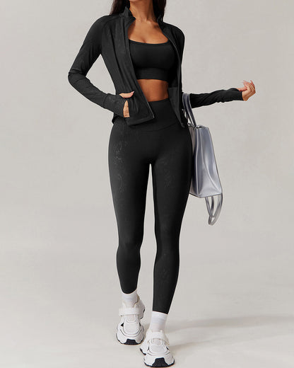 LeRoxy | Sportjack | Stijlvol en Comfortabel Zwart Jack voor Actieve Lifestyles