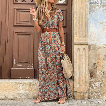 LeRoxy | Boho Jurk | Stijlvolle en Elegante Damesjurk voor Zomer & Festival