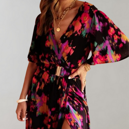 LeRoxy | Stijlvolle LeRoxy Maxi Zomerjurk | Comfort en Elegantie voor de Zomer