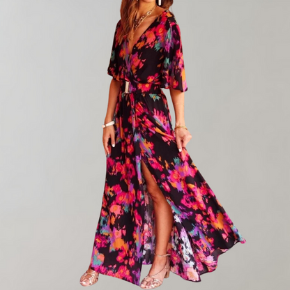 LeRoxy | Stijlvolle LeRoxy Maxi Zomerjurk | Comfort en Elegantie voor de Zomer