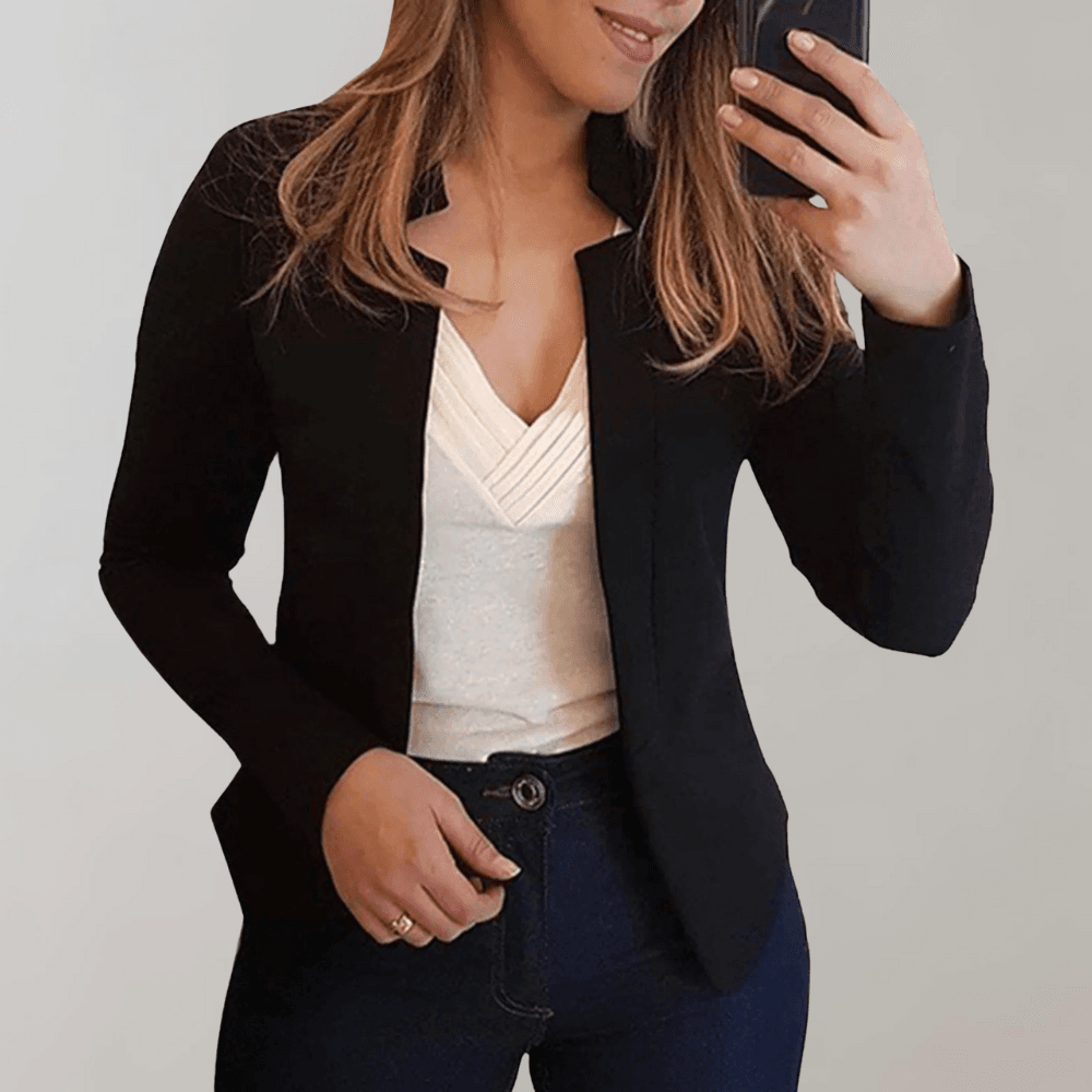 LeRoxy | Damesblazer van Hoogwaardige Stof | Voor Zakelijk en Casual Gebruik