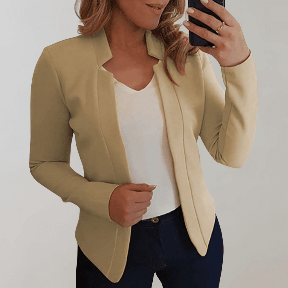 LeRoxy | Damesblazer van Hoogwaardige Stof | Voor Zakelijk en Casual Gebruik