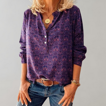 Blossom & Lace | Vintage boho damesblouse patroon