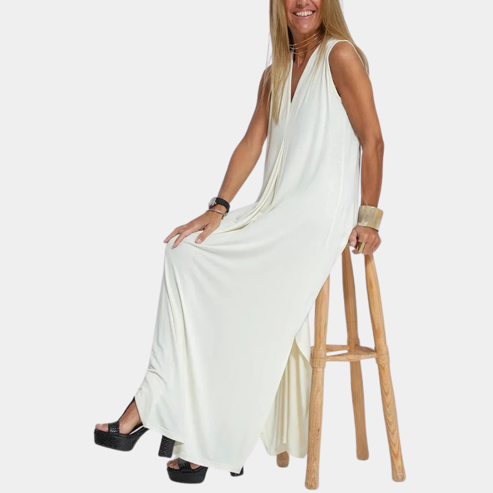 LeRoxy | Zomerse Lange Jurk voor Dames | Klassiek, Elegant & Lichtgewicht