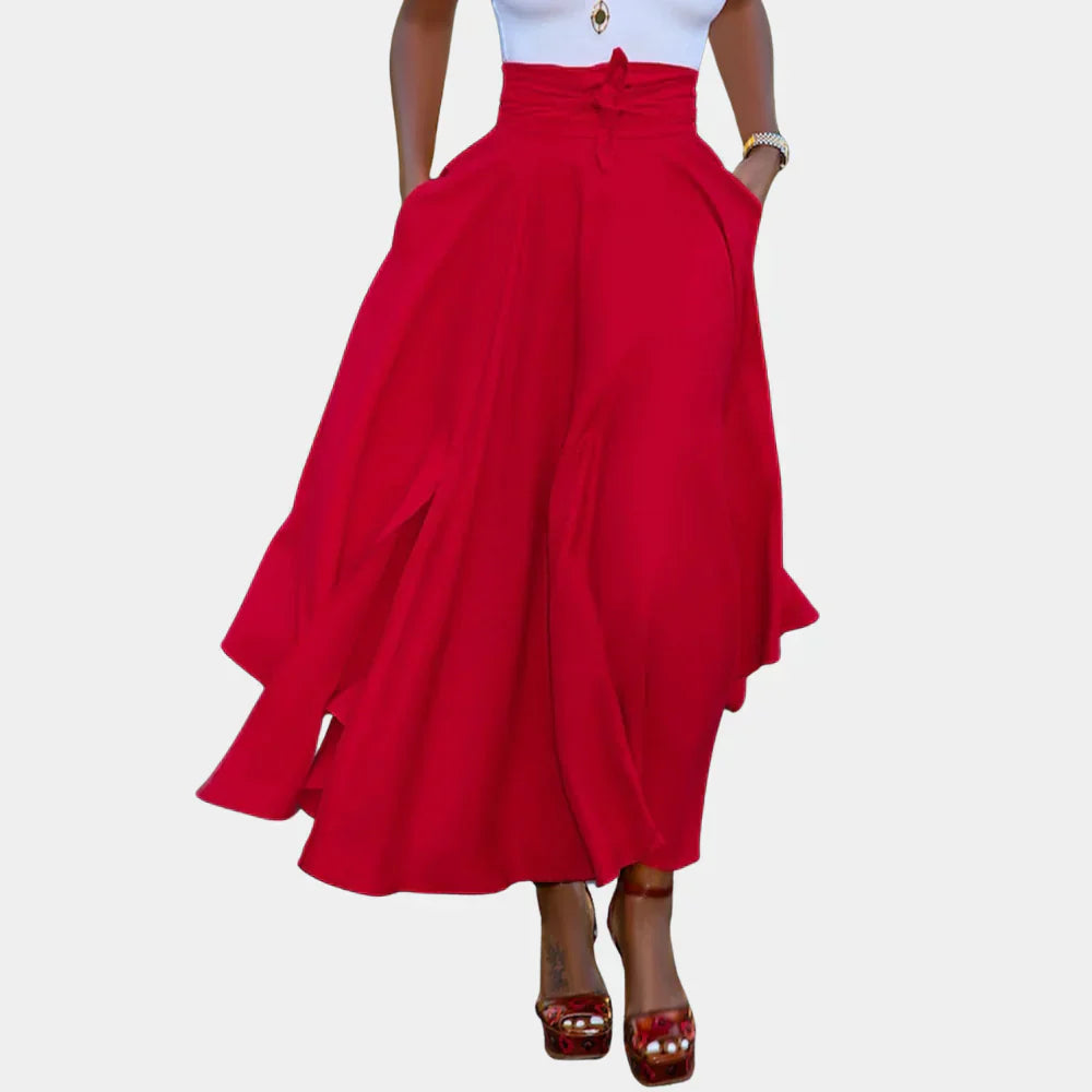 LeRoxy | Vloeiende Maxi Rok | Elegante Dames Maxirok voor een Tijdloze Look