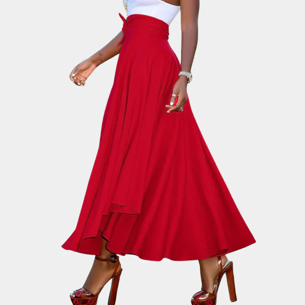 LeRoxy | Vloeiende Maxi Rok | Elegante Dames Maxirok voor een Tijdloze Look