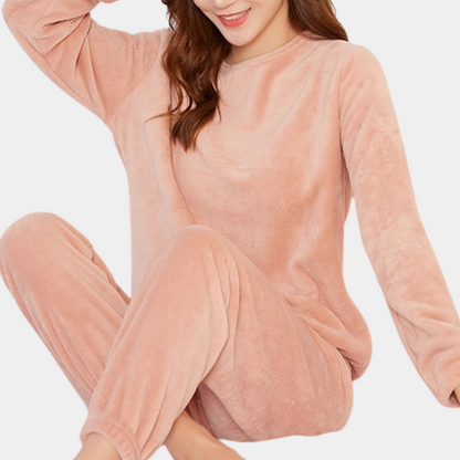 LeRoxy | Zachte Warme Pyjama voor Dames | Regular Fit | Winter Comfort & Stijl