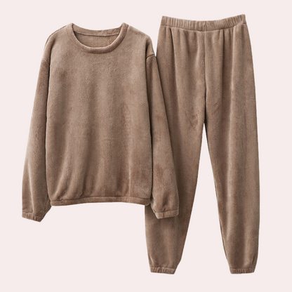 LeRoxy | Zachte Warme Pyjama voor Dames | Regular Fit | Winter Comfort & Stijl