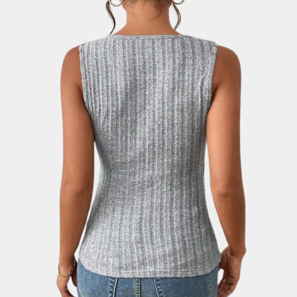 LeRoxy | Casual Mouwloze Damestop | Comfortabel & Stijlvol voor Elke Dag