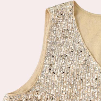 LeRoxy | Elegante Glitter Damestop voor een Stijlvolle Look