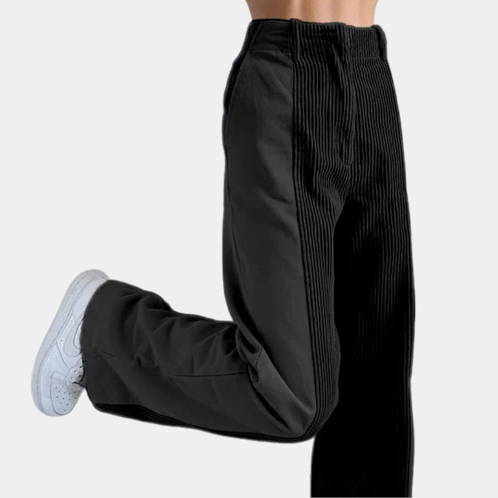 LeRoxy | Elegante Luxe Damesbroek | Stijlvolle Hoge Taille Pantalon voor Kantoor of Feest