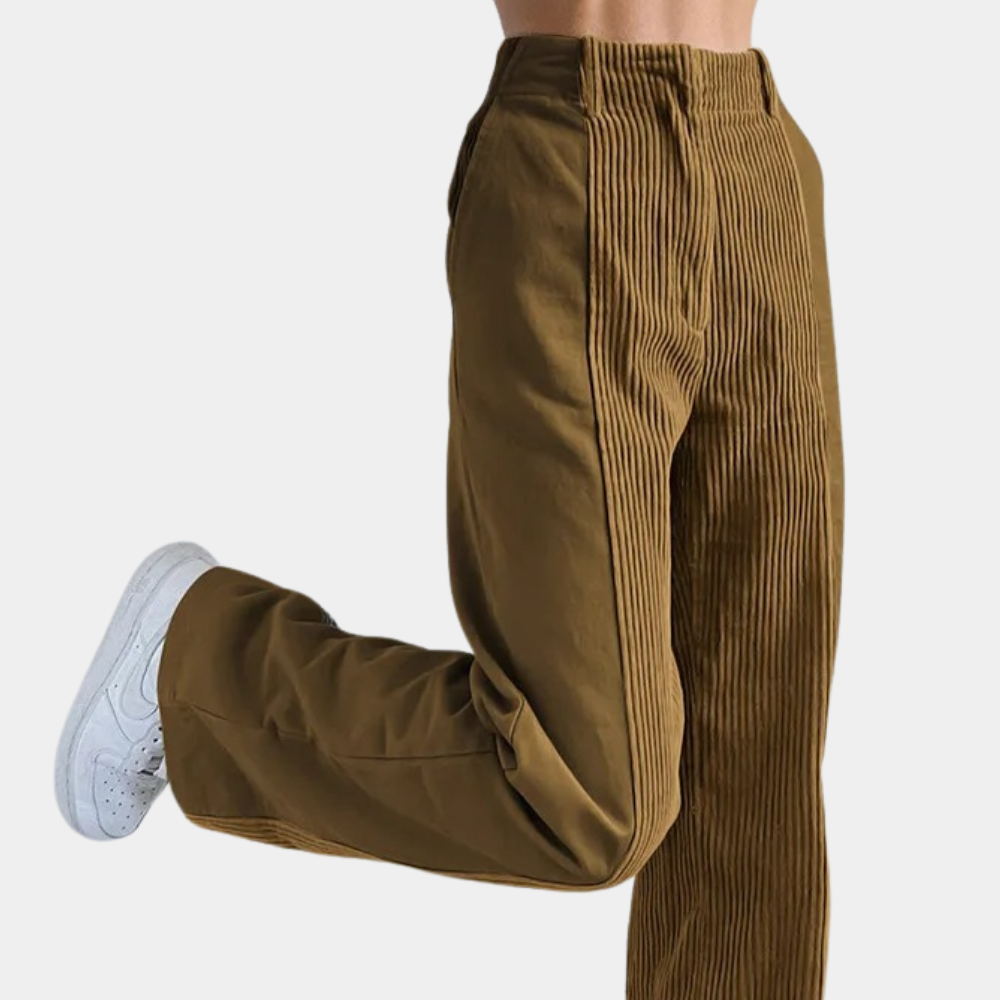 LeRoxy | Elegante Luxe Damesbroek | Stijlvolle Hoge Taille Pantalon voor Kantoor of Feest