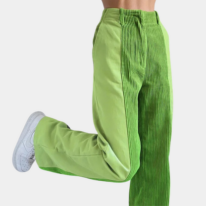 LeRoxy | Elegante Luxe Damesbroek | Stijlvolle Hoge Taille Pantalon voor Kantoor of Feest
