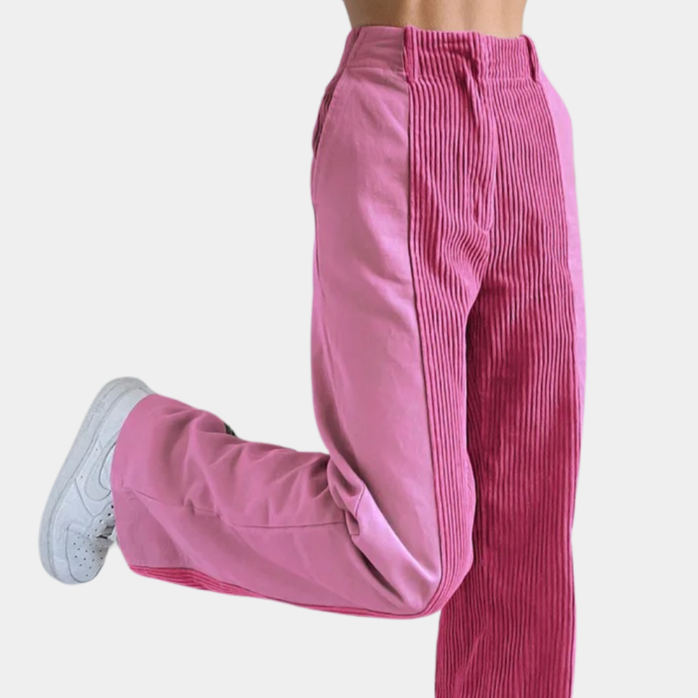 LeRoxy | Elegante Luxe Damesbroek | Stijlvolle Hoge Taille Pantalon voor Kantoor of Feest