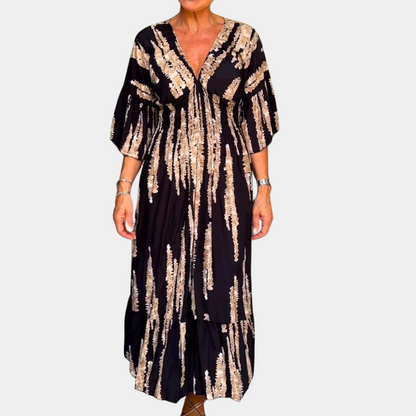 LeRoxy | Casual en Comfortabele Midi-Jurk voor Dames | Ideaal voor de Zomer