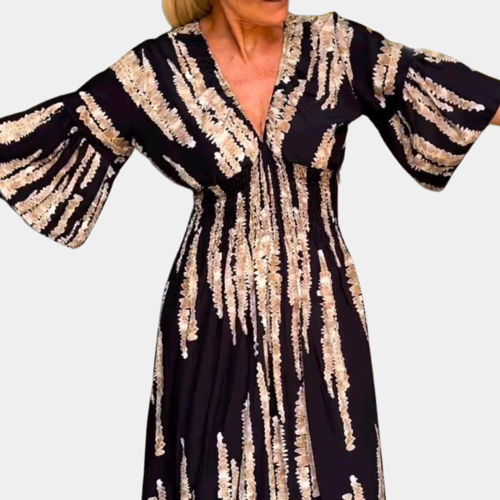 LeRoxy | Casual en Comfortabele Midi-Jurk voor Dames | Ideaal voor de Zomer