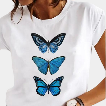 LeRoxy | Dames T-Shirt met Print | Stijlvol, Comfortabel & Modieus