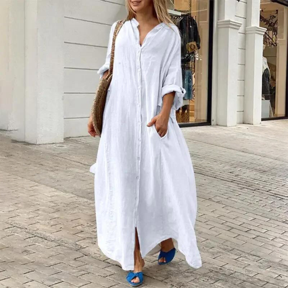 LeRoxy | Dames Maxi-Jurk | Casual, Comfortabel & Elegant voor Zomer & Vrije Tijd