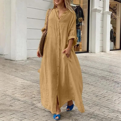 LeRoxy | Dames Maxi-Jurk | Casual, Comfortabel & Elegant voor Zomer & Vrije Tijd