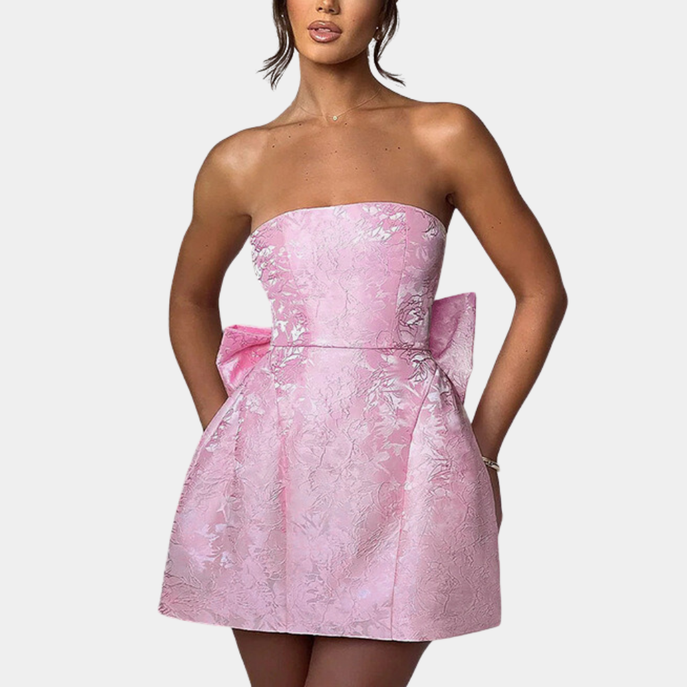 LeRoxy | Elegante Strapless Cocktailjurk voor Dames | Perfect voor Zomerfeesten
