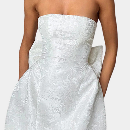 LeRoxy | Elegante Strapless Cocktailjurk voor Dames | Perfect voor Zomerfeesten
