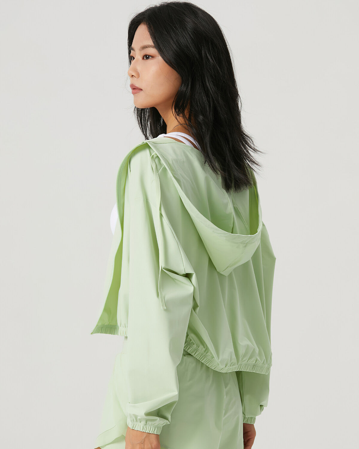 LeRoxy | Hoodie Jas in Mint | Stijlvolle en Comfortabele Bovenkleding voor Elk Seizoen