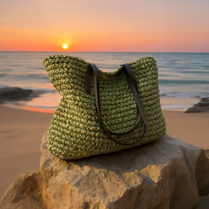LeRoxy | Zomertas 2025 | Trendy Handgemaakte Strandtas voor Zomer & Vakantie