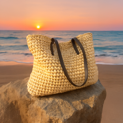 LeRoxy | Zomertas 2025 | Trendy Handgemaakte Strandtas voor Zomer & Vakantie