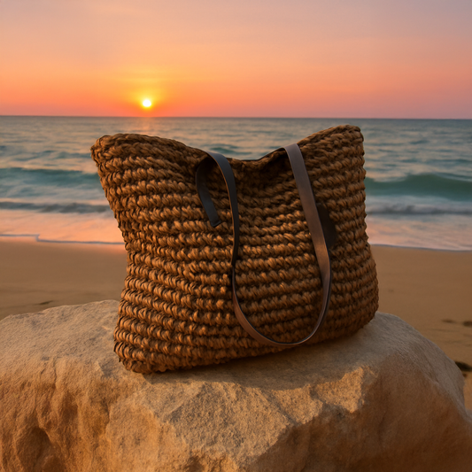 LeRoxy | Zomertas 2025 | Trendy Handgemaakte Strandtas voor Zomer & Vakantie