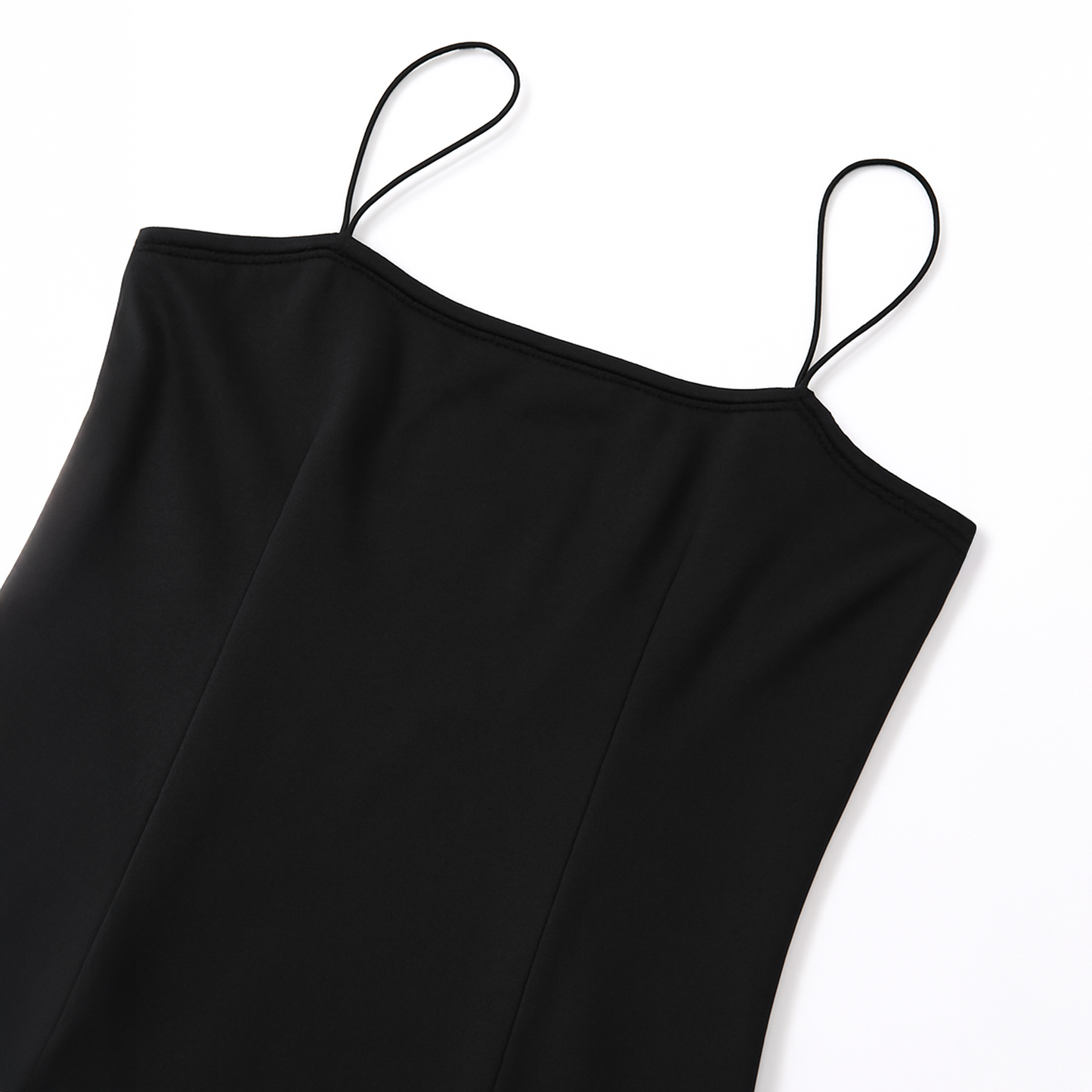 LeRoxy | Maxi Bodycon Jurk met Spaghettibandjes en Zijsplit | Elegante Avondjurk voor Dames