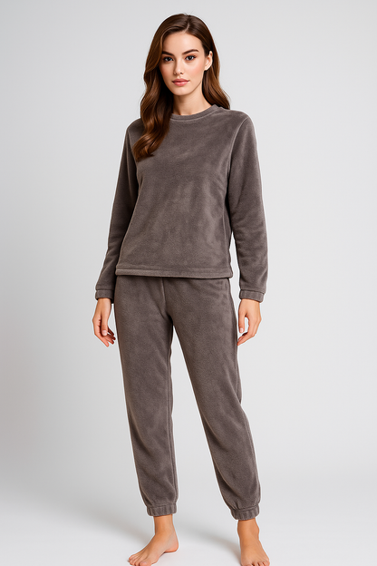 LeRoxy | Zachte Warme Pyjama voor Dames | Regular Fit | Winter Comfort & Stijl