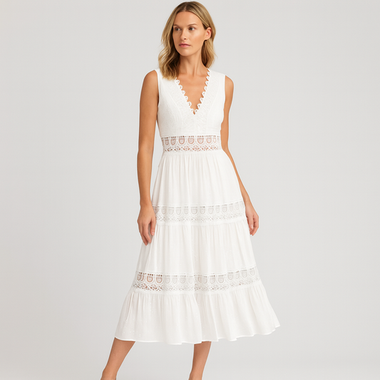 LeRoxy | Boho Lente-Zomerjurk voor Dames | Elegant Design van LeRoxy