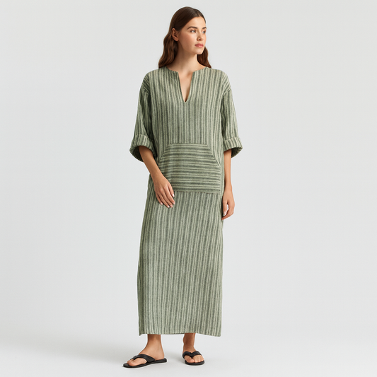 LeRoxy | Casual Gestreepte Zomerjurk voor Dames | Comfortabel en Trendy