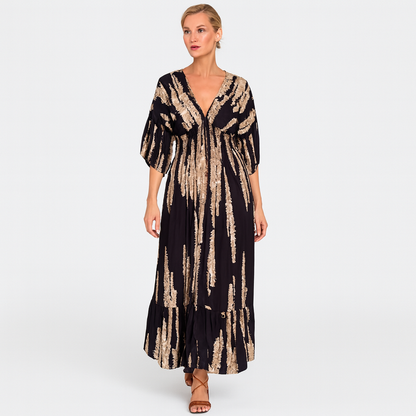 LeRoxy | Casual en Comfortabele Midi-Jurk voor Dames | Ideaal voor de Zomer