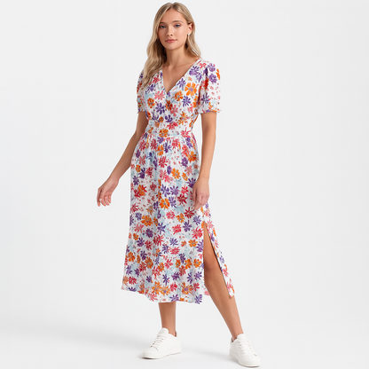 LeRoxy | Zomerse Casual Jurk met Split | Comfort en Stijl voor Elk Moment