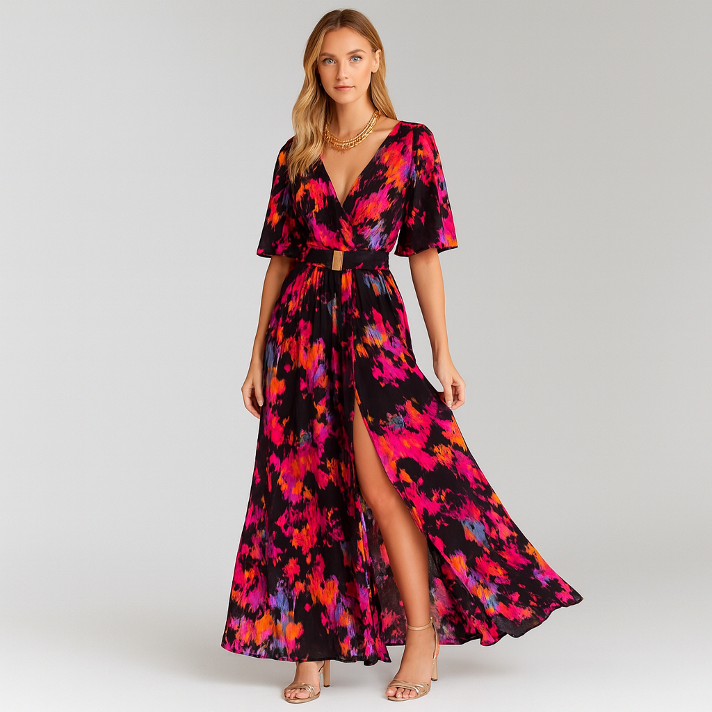 LeRoxy | Stijlvolle LeRoxy Maxi Zomerjurk | Comfort en Elegantie voor de Zomer