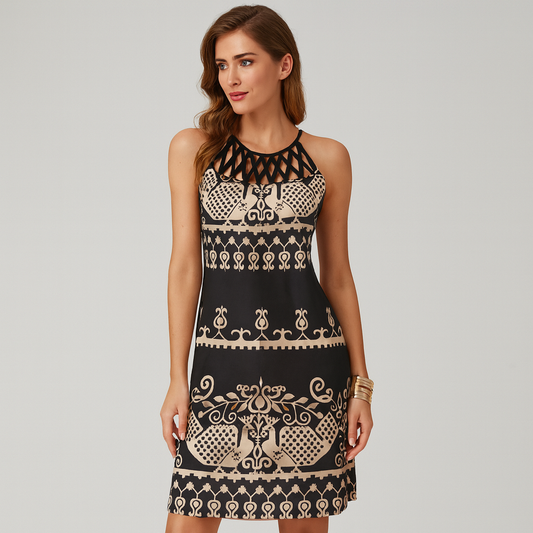LeRoxy | Elegante Mini-Jurk | Stijlvolle Partyjurk voor Elke Gelegenheid